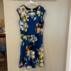 Dress Barn Blue Dress Size 8